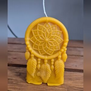 100% Beeswax Dreamcatcher Candle